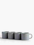 John Lewis speckle glaze coffee mugs set 4 260ml, imported from the UK