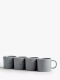 John Lewis speckle glaze coffee mugs set 4 260ml, imported from the UK