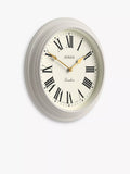 Jones Clocks Supper Club wall clock powder grey 40.5cm - British product