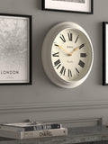 Jones Clocks Supper Club wall clock powder grey 40.5cm - British product