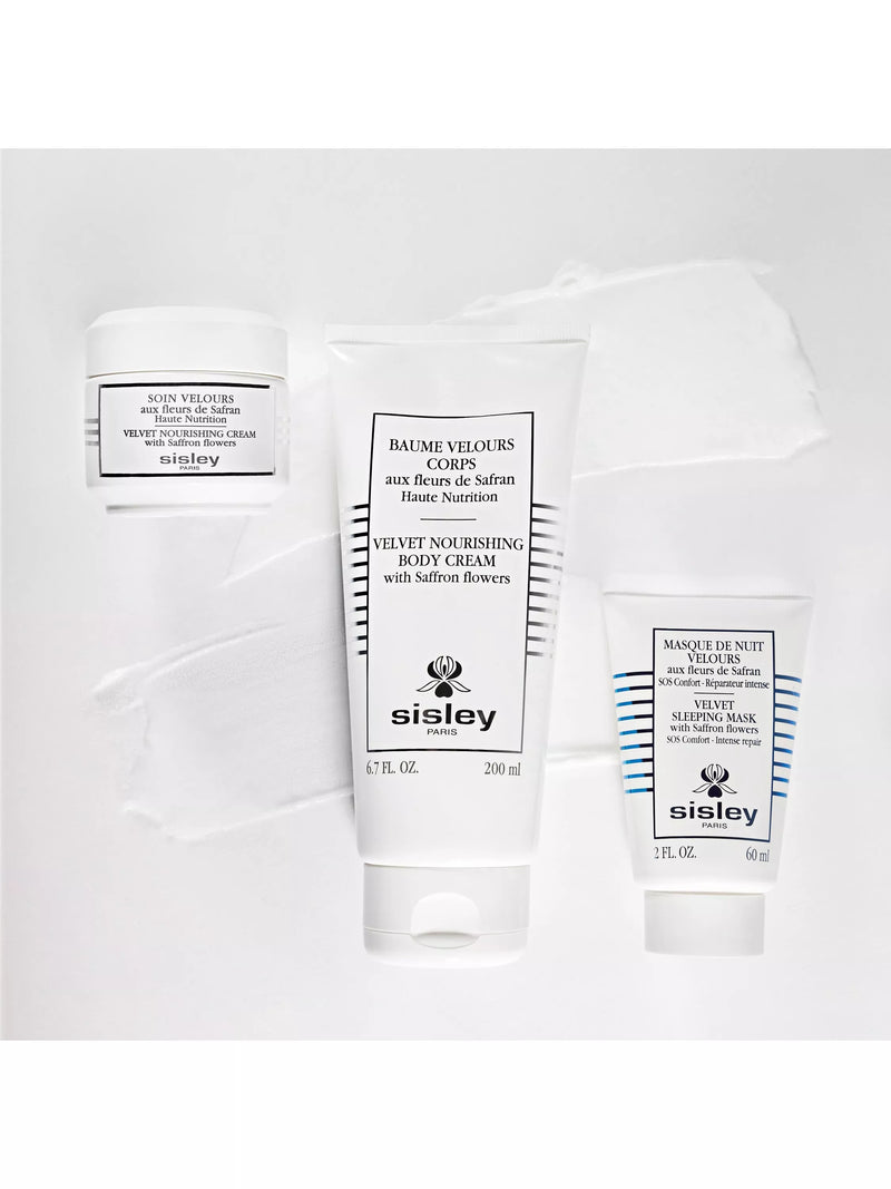 Sisley-Paris Velvet Body Cream with Saffron flowers 200ml, UK version