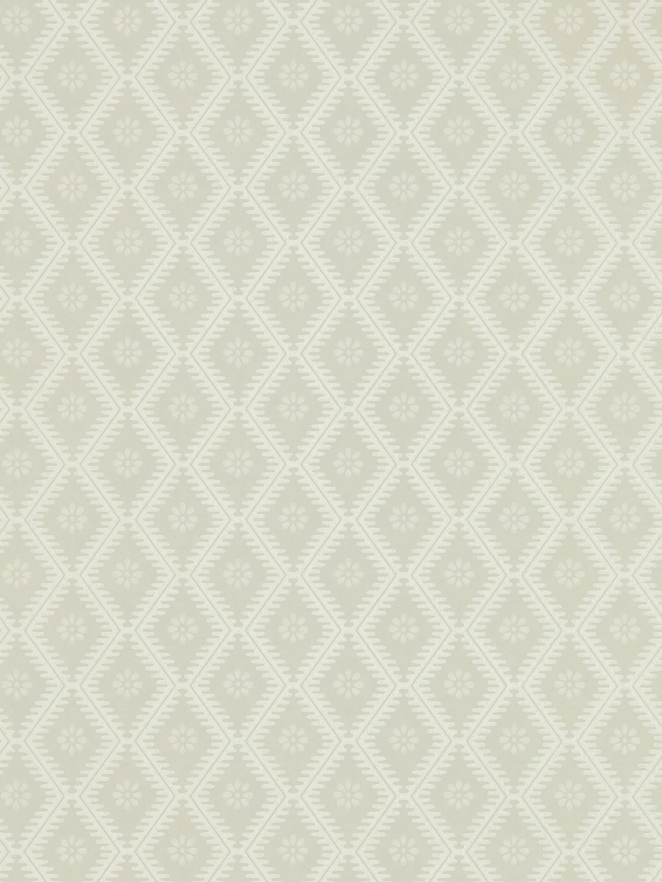 Sanderson Witney geometric trellis wallpaper (British brand)