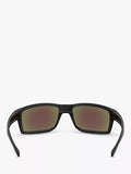 Oakley polarised square sunglasses matte black, UK version
