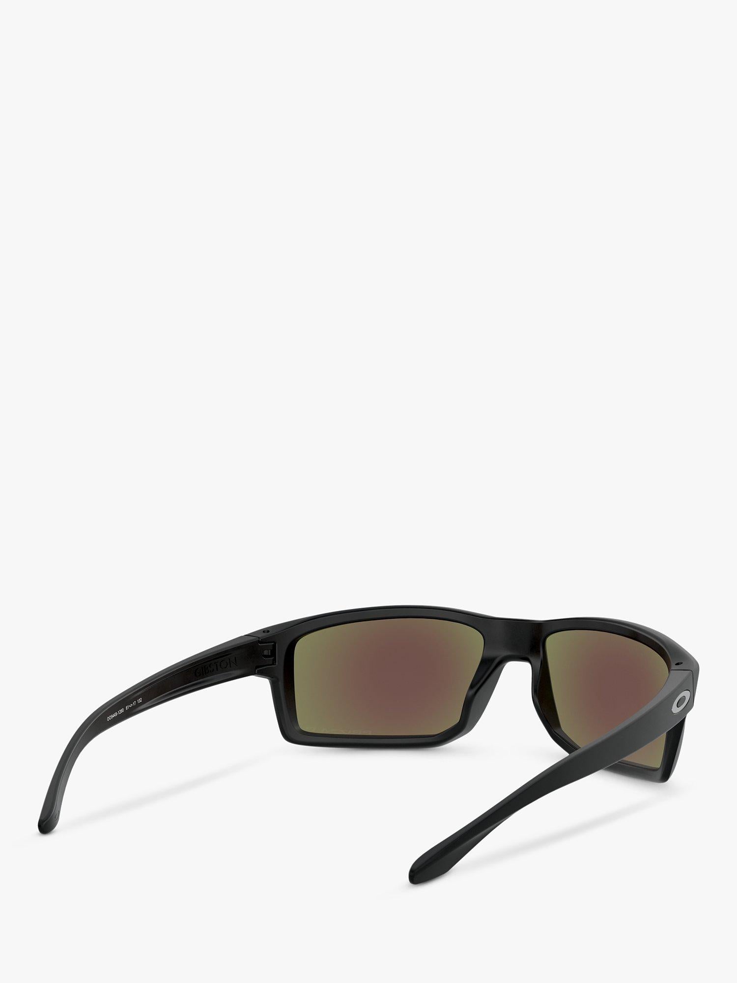 Oakley polarised square sunglasses matte black, UK version