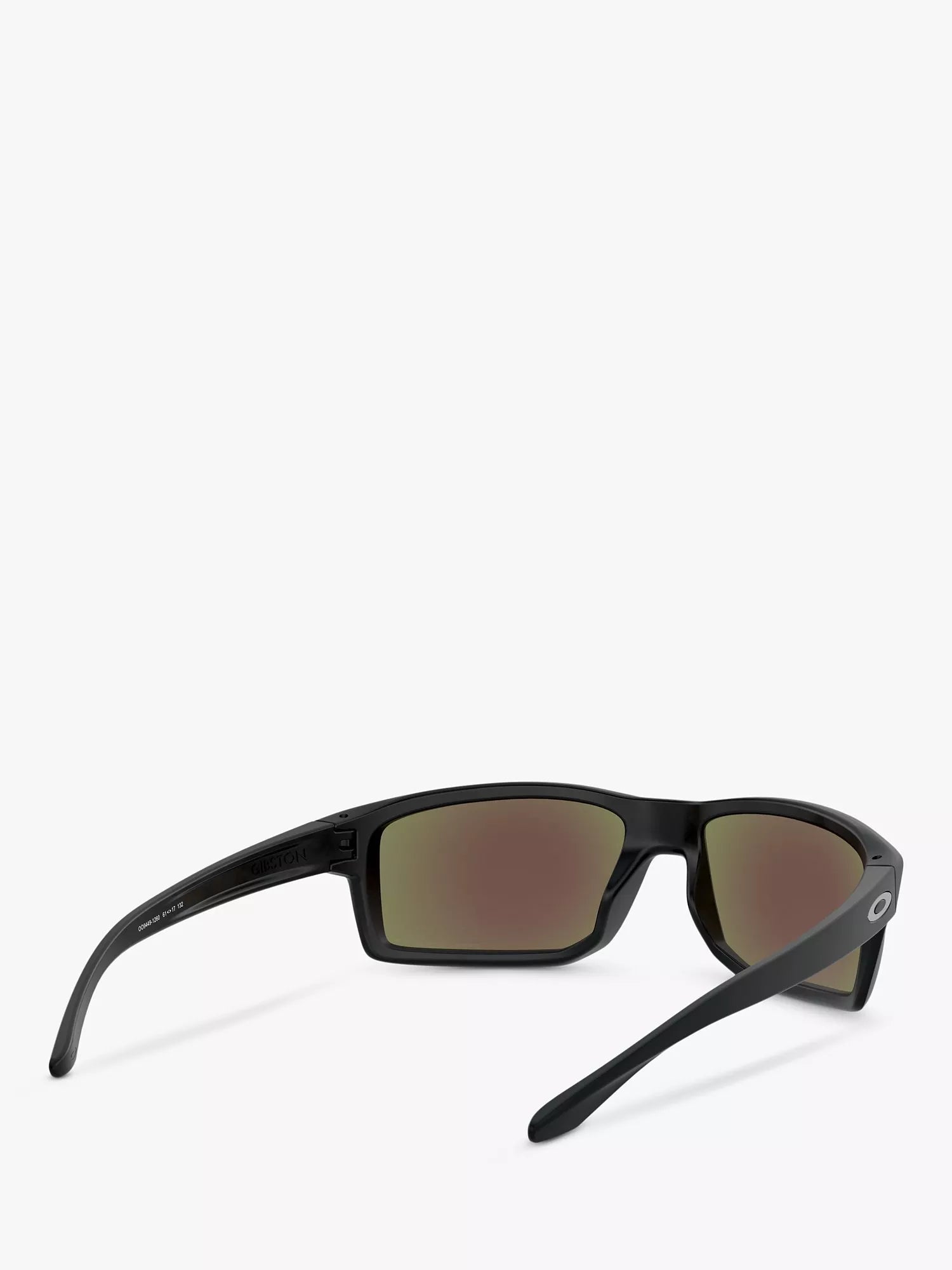 Oakley polarised square sunglasses matte black, UK version