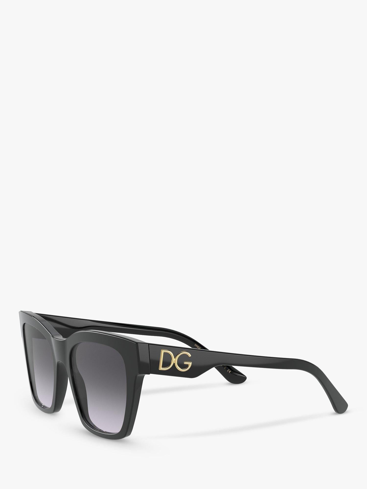 Dolce & Gabbana acetate frame square sunglasses 53mm, imported from the UK