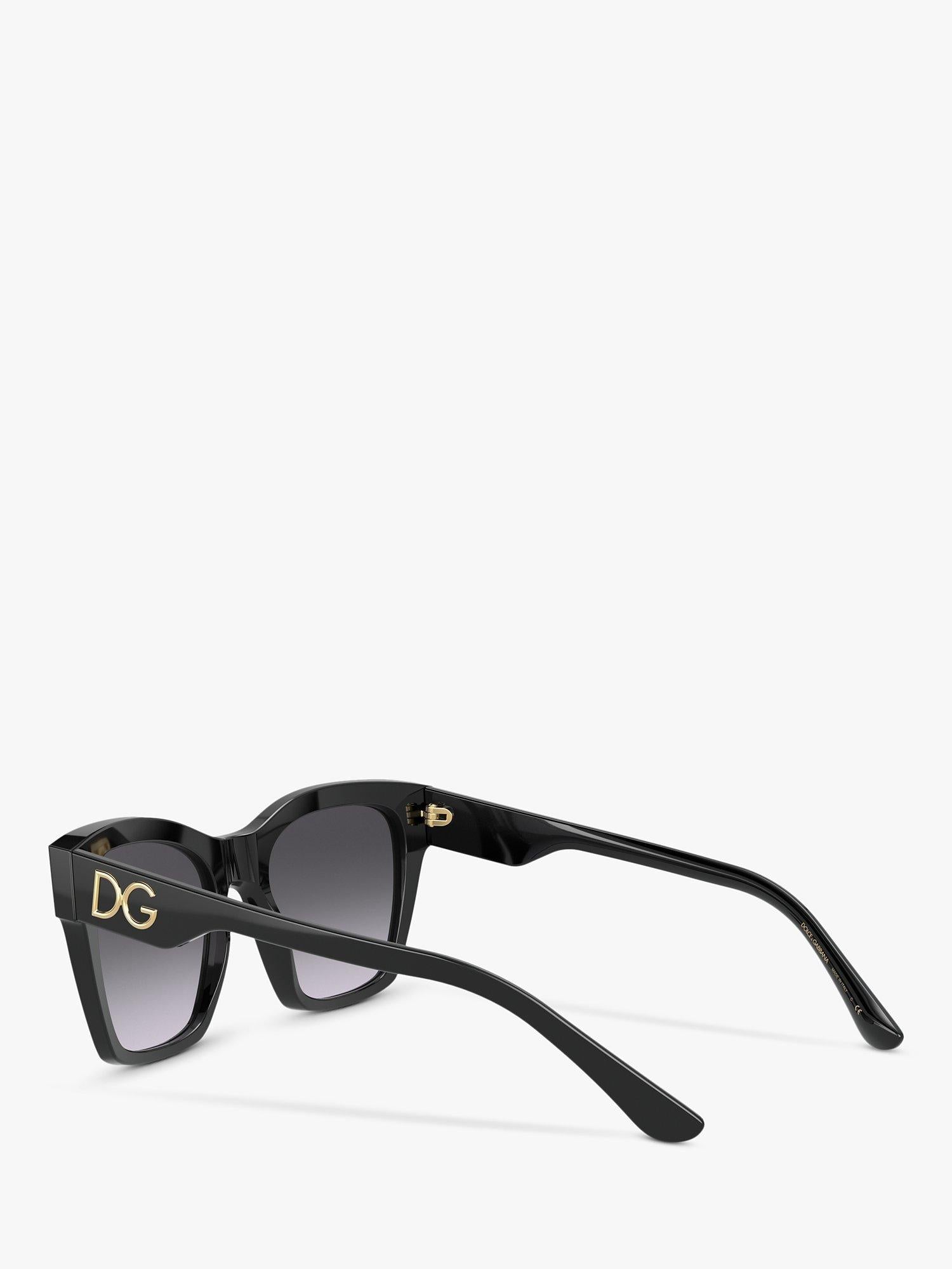 Dolce & Gabbana acetate frame square sunglasses 53mm, imported from the UK