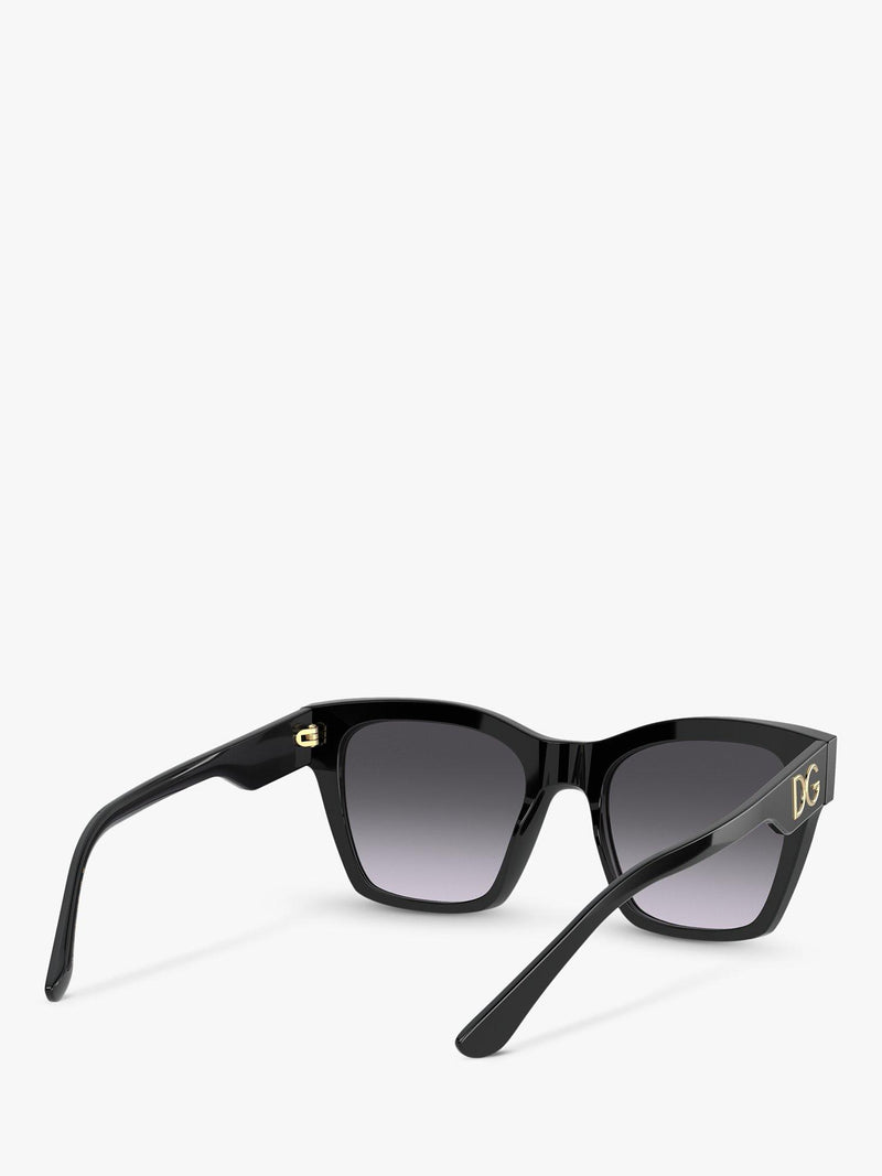 Dolce & Gabbana acetate frame square sunglasses 53mm, imported from the UK