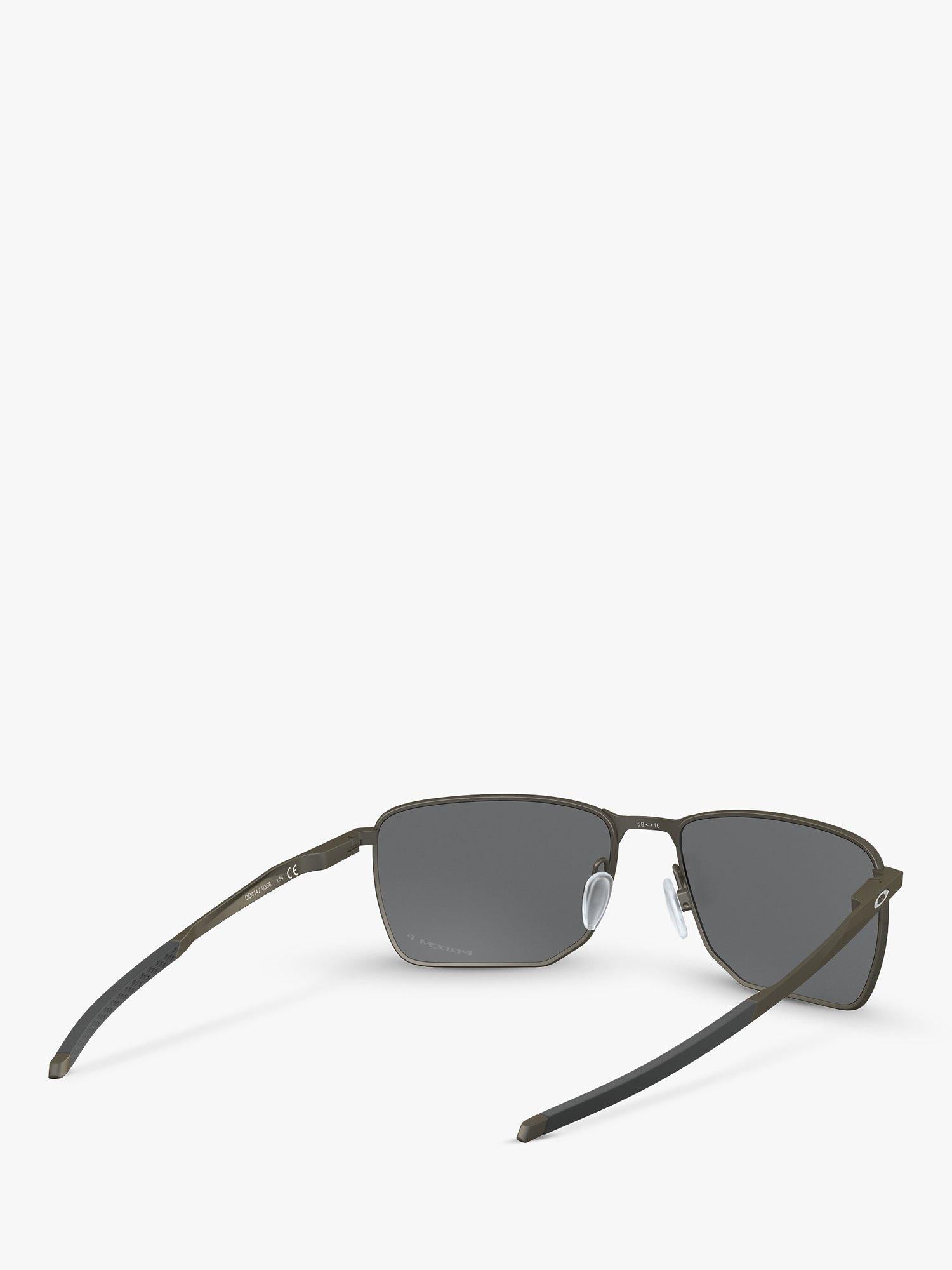 Oakley polarised rectangular sunglasses 58mm lens width - British product