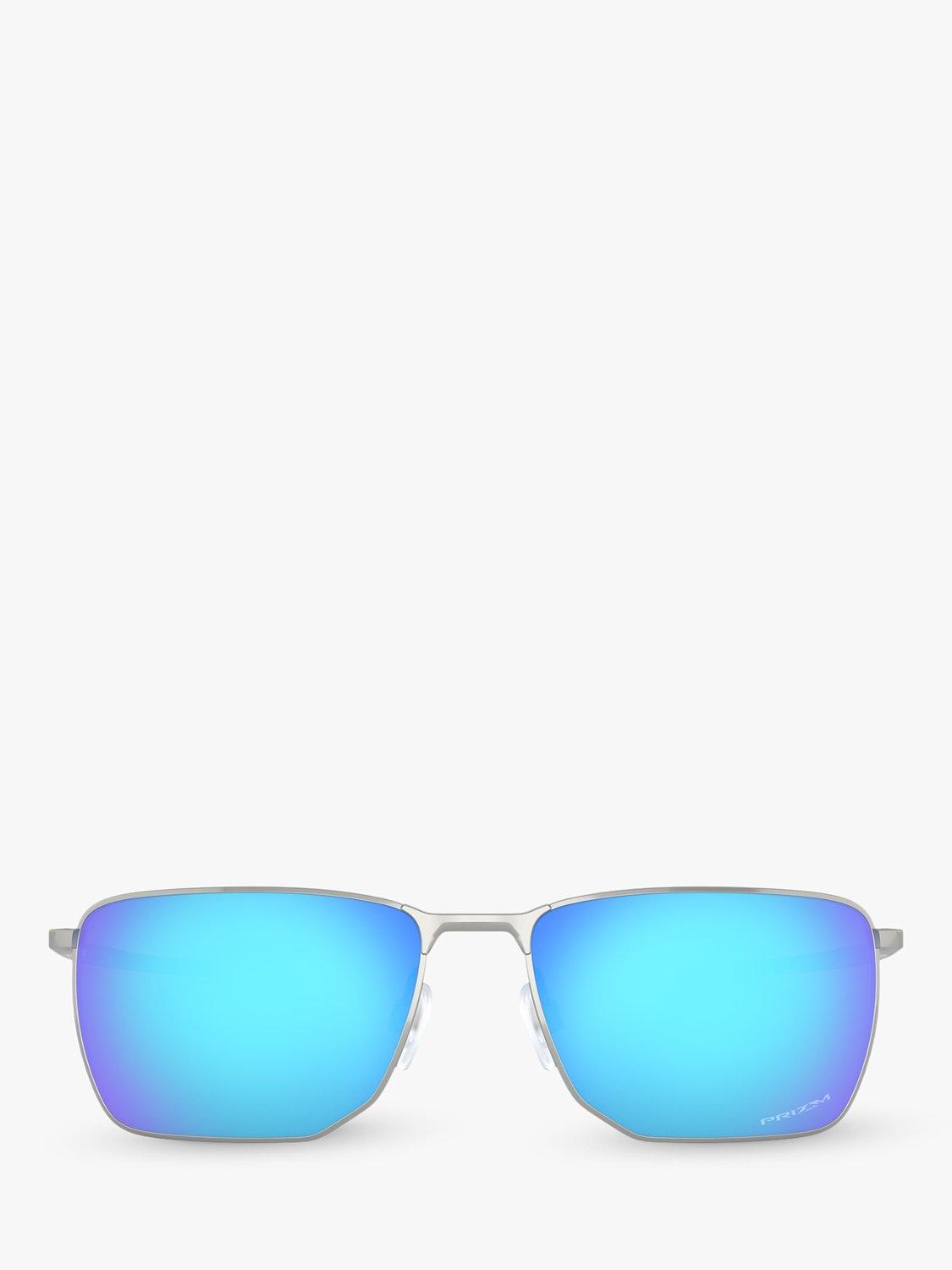 Oakley OO4142 Ejector Prizm rectangular sunglasses, imported from the UK