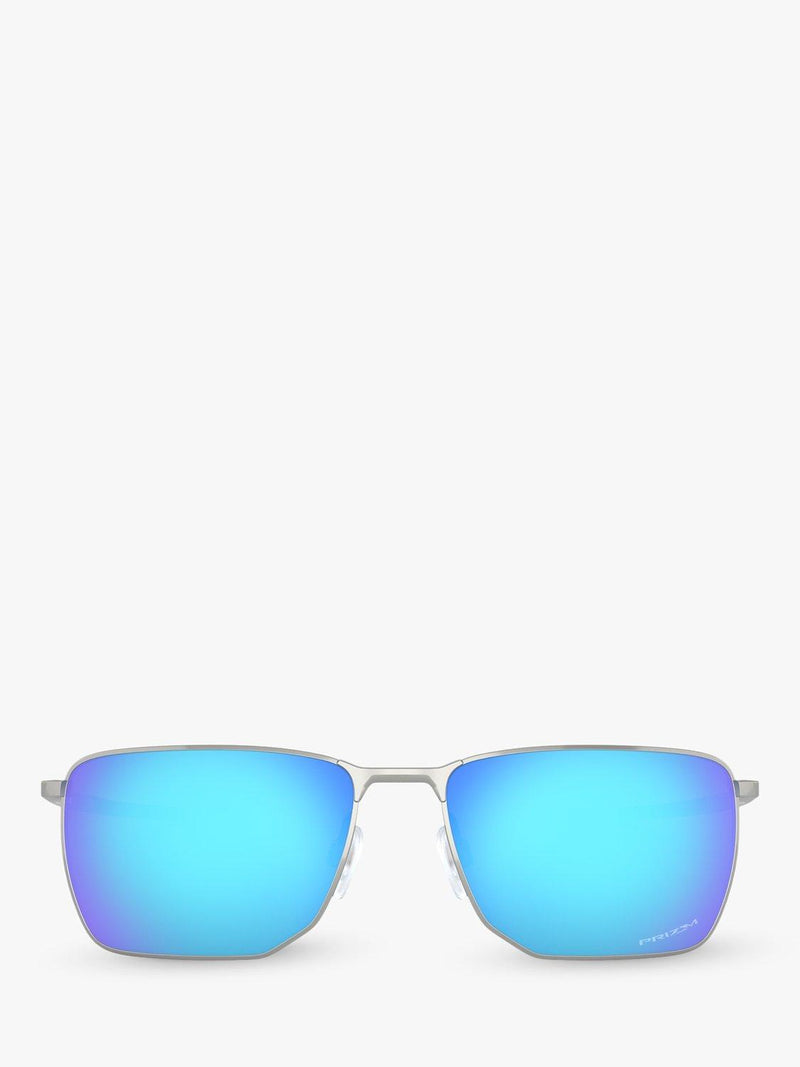 Oakley OO4142 Ejector Prizm rectangular sunglasses, imported from the UK