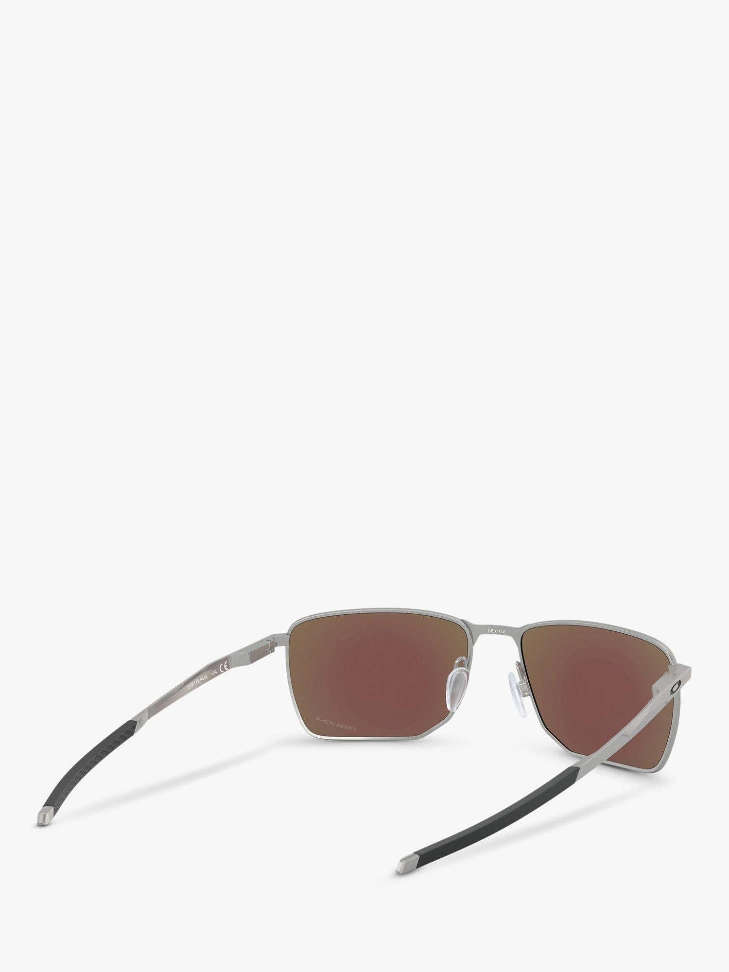 Oakley OO4142 Ejector Prizm rectangular sunglasses, imported from the UK