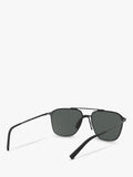 Giorgio Armani AR6110 square sunglasses black metal frame - UK version
