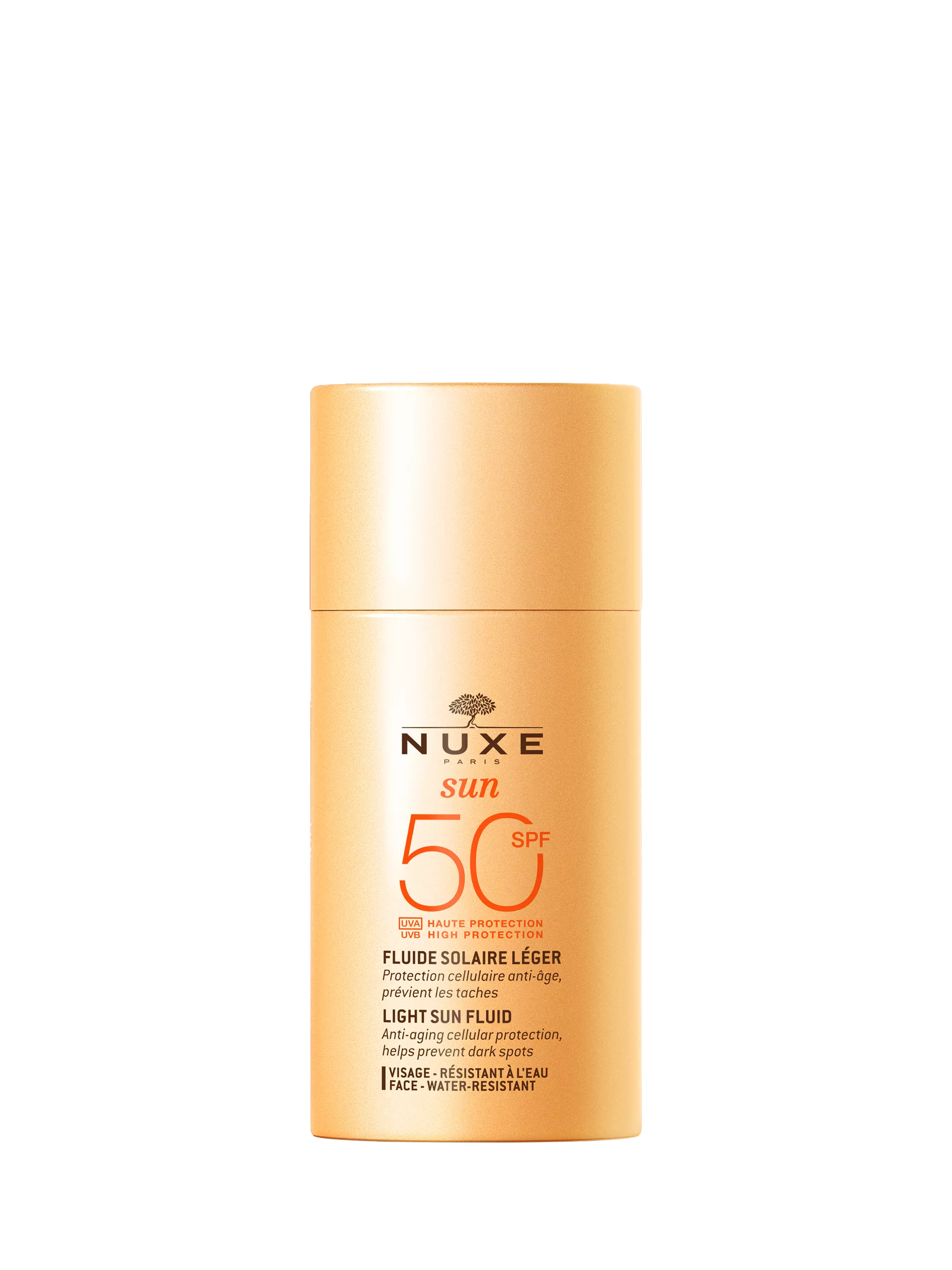 NUXE sun fluid SPF 50 50ml, imported from the UK