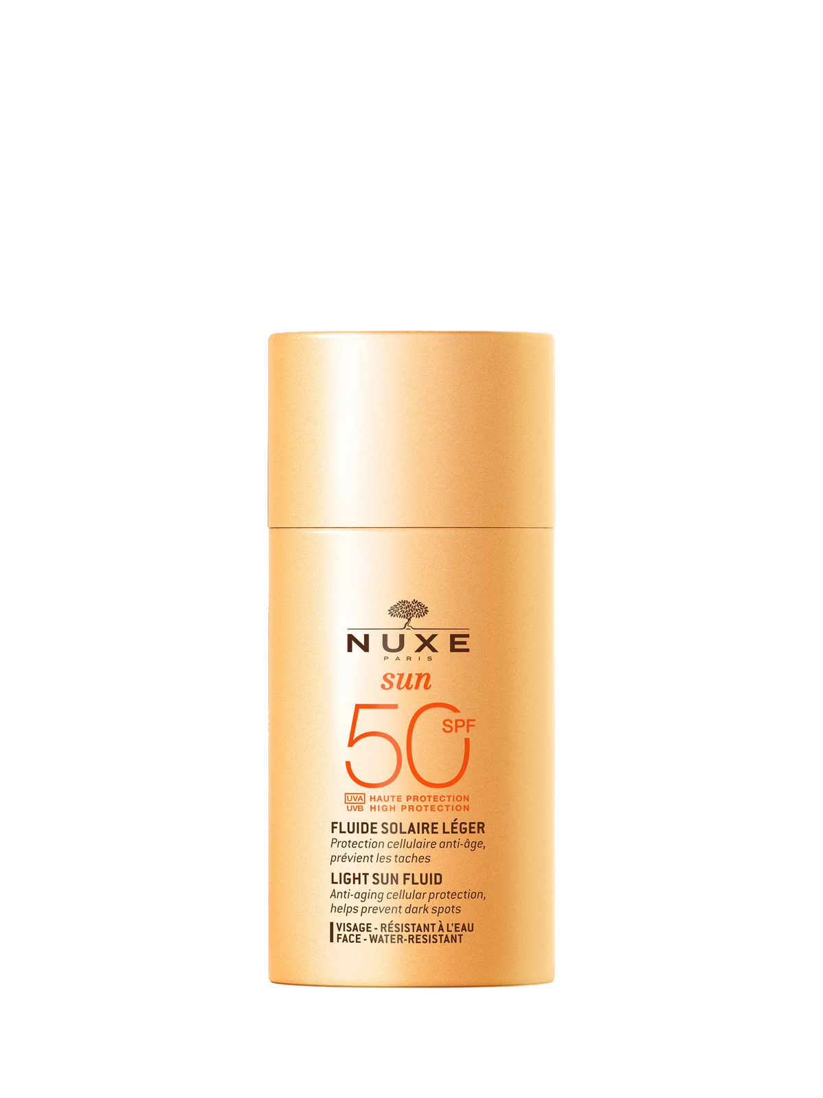 NUXE sun fluid SPF 50 50ml, imported from the UK
