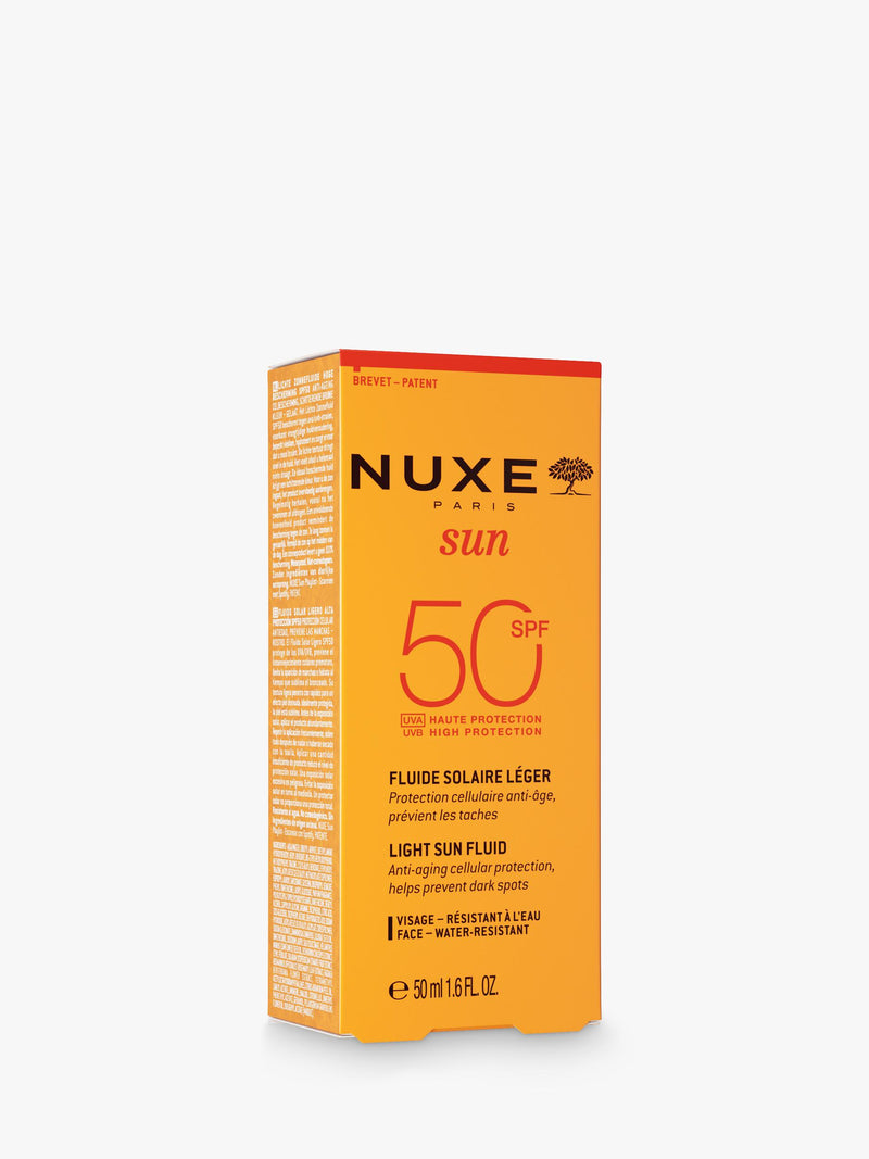 NUXE sun fluid SPF 50 50ml, imported from the UK