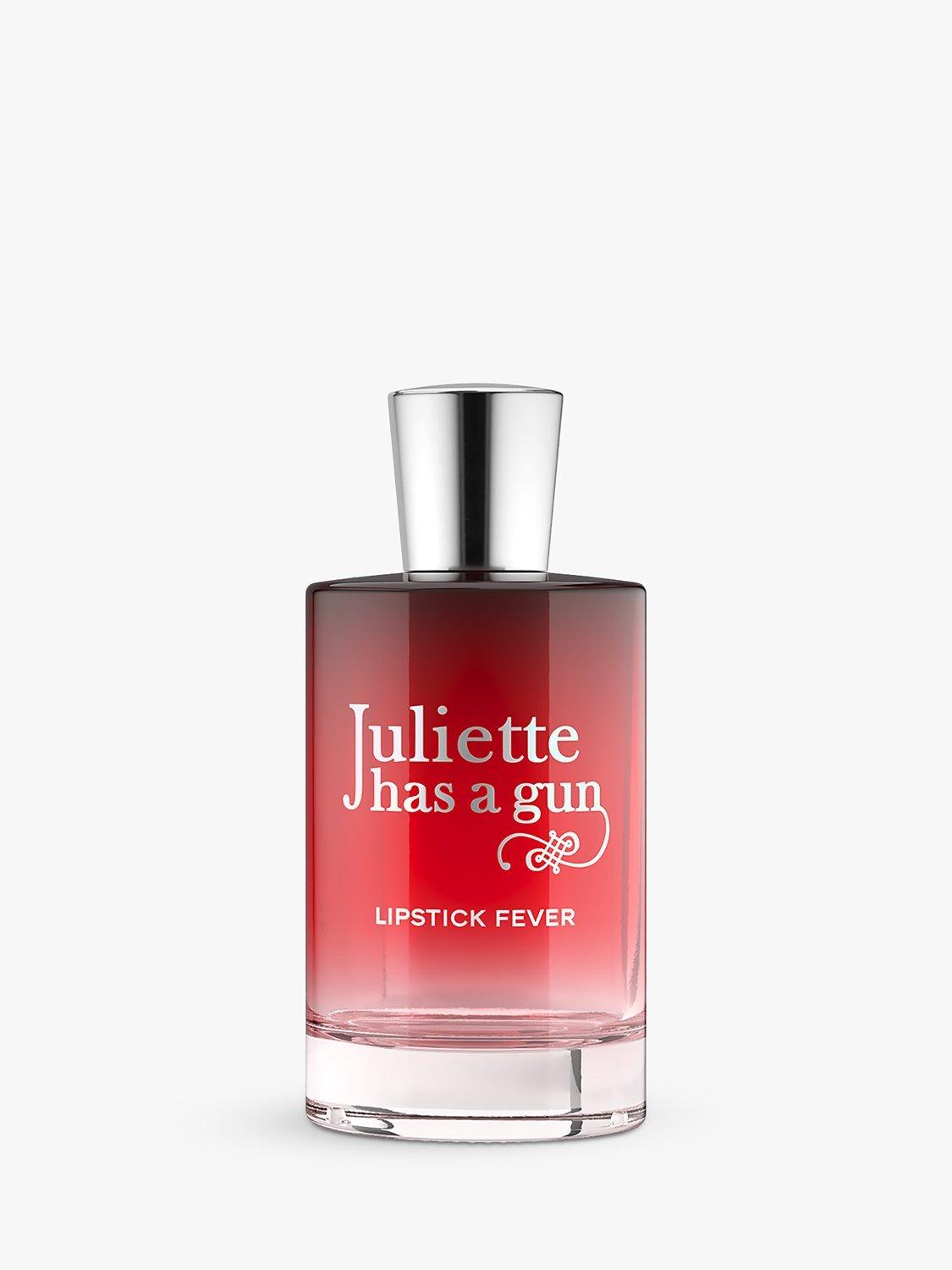 Juliette has a Gun Lipstick Fever perfume bottle, imported from the UK