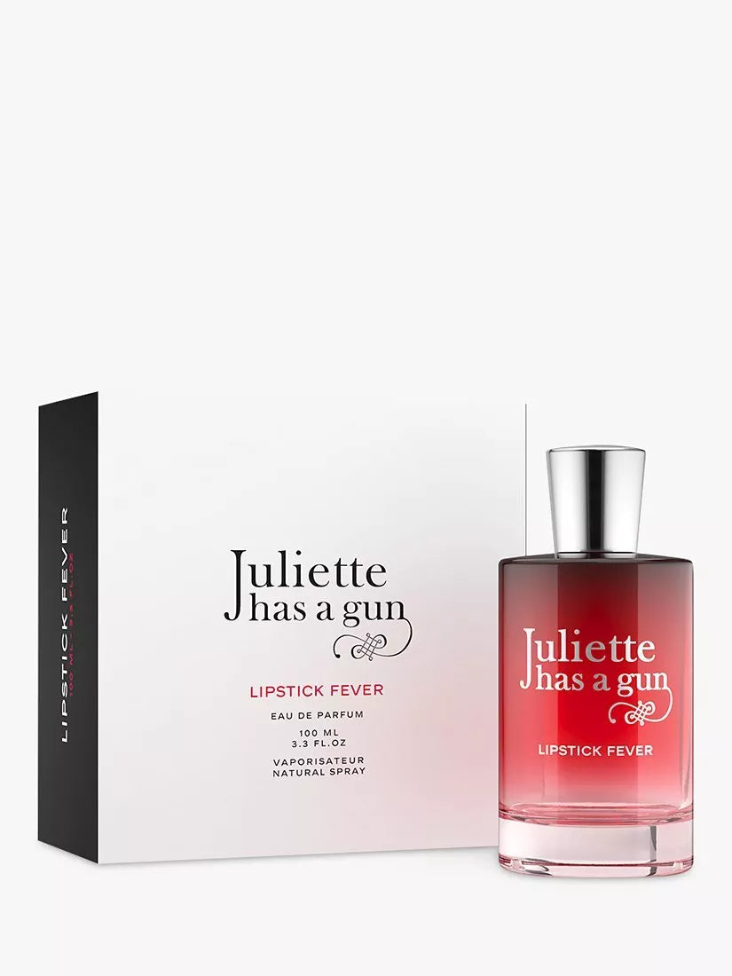 Juliette has a Gun Lipstick Fever perfume bottle, imported from the UK