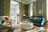 John Lewis Edith wallpaper with leaves and fruit print, UK version