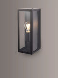 John Lewis Potter outdoor wall light black 32cm high (British brand)