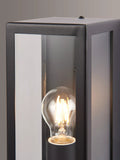 John Lewis Potter outdoor wall light black 32cm high (British brand)