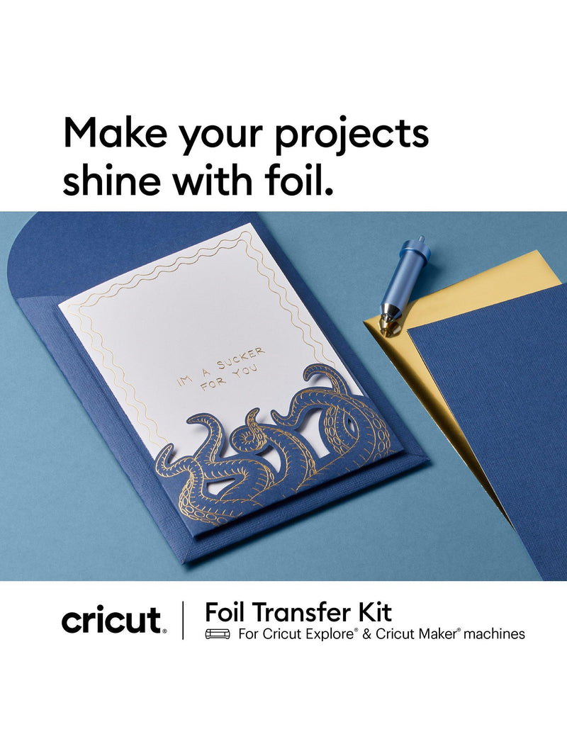 Cricut foil transfer tool and tips kit - British product