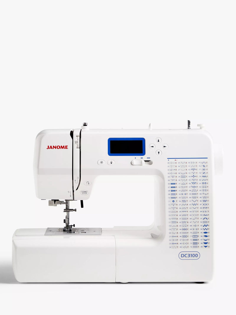 Janome DC3100 computerised sewing machine, UK version