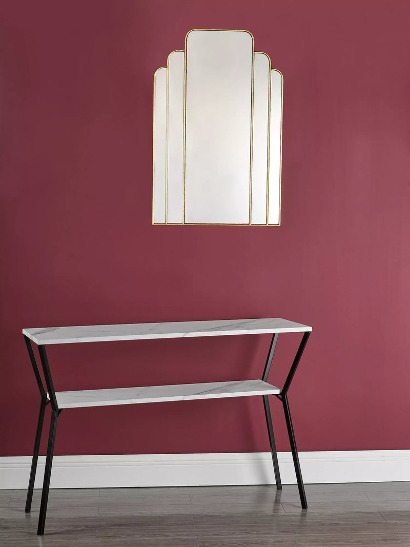 Där Skovgaard gold wall mirror 90 x 60cm - British product