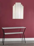 Där Skovgaard gold wall mirror 90 x 60cm - British product