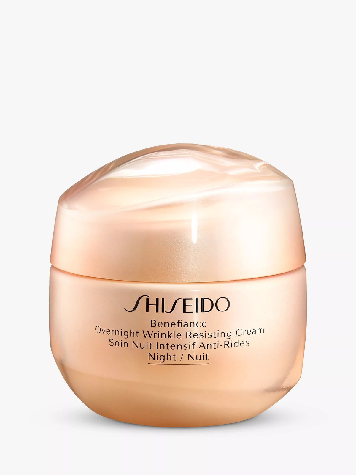 Shiseido Benefiance Overnight Wrinkle Resisting Cream 50ml - British product