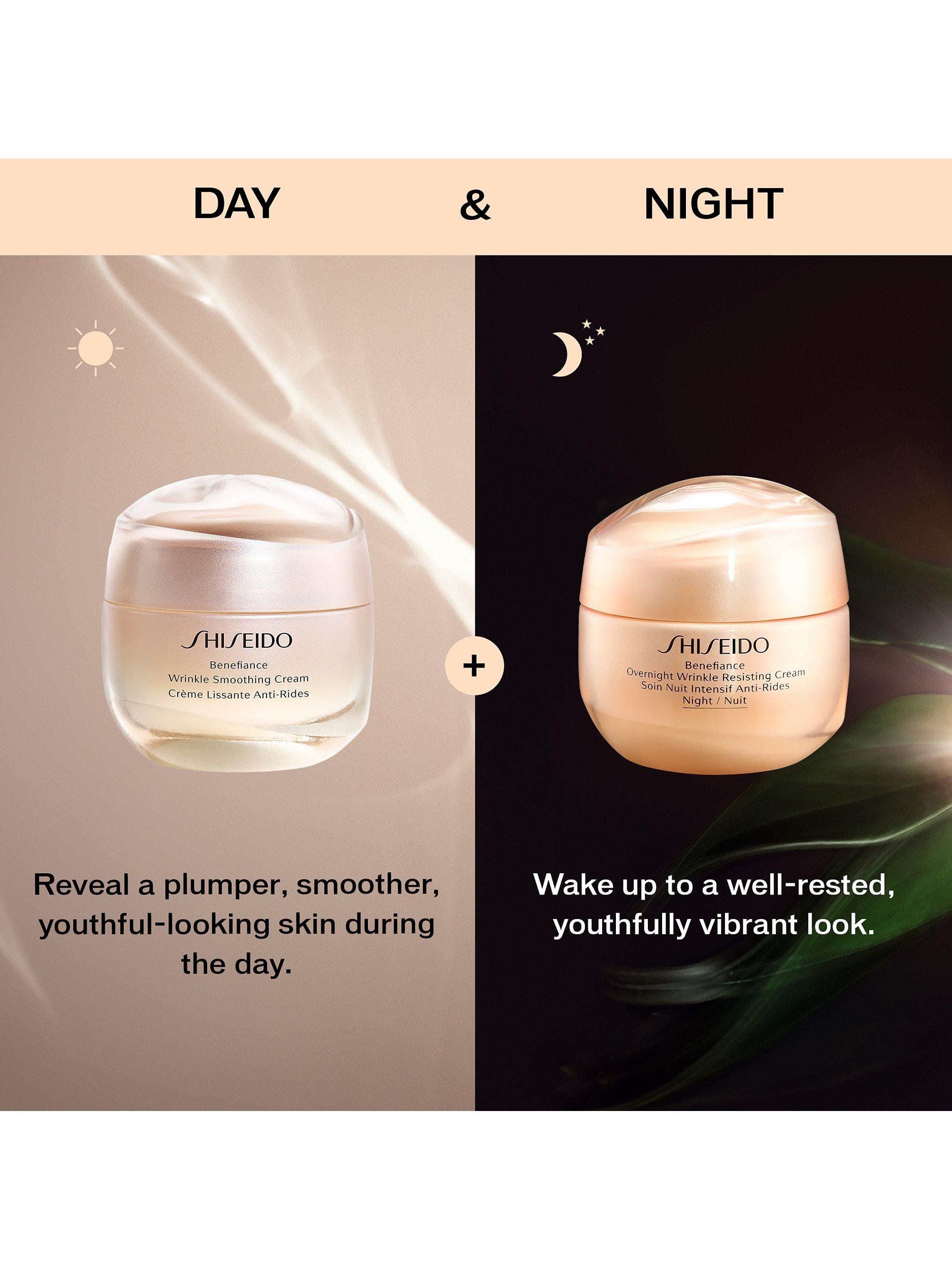 Shiseido Benefiance Overnight Wrinkle Resisting Cream 50ml - British product