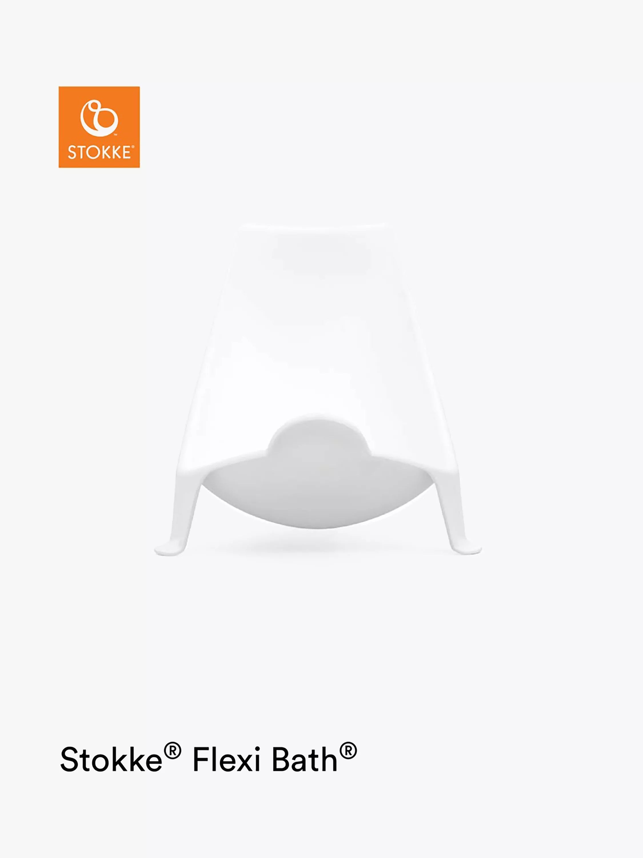 Stokke Flexi Bath Baby Support white (British brand)