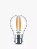 Philips LED bulb 4.3W B22 BC clear, imported from the UK