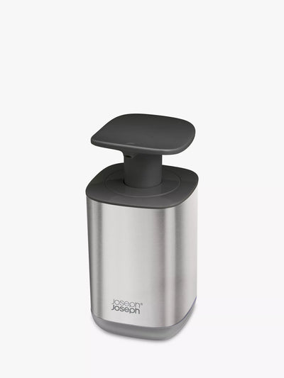 John Lewis Joseph Joseph Presto Soap Dispenser Stainless Steel 350ml- Buy online at McGrocer