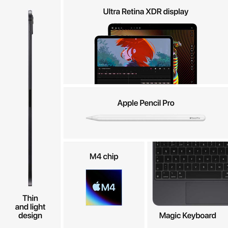 Apple iPad Pro M4 11-inch nano-texture 1TB, UK version