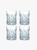 Nachtmann cut crystal glass tumblers set of 4 - British product