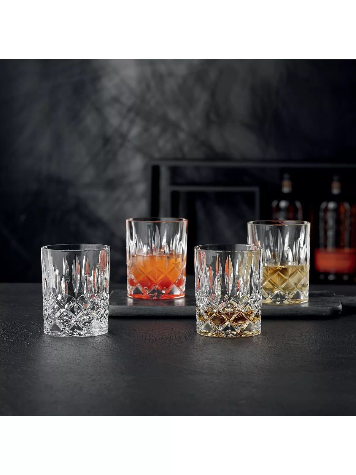 Nachtmann cut crystal glass tumblers set of 4 - British product
