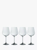 Nachtmann Noblesse cut crystal gin glasses set of 4 640ml - British product