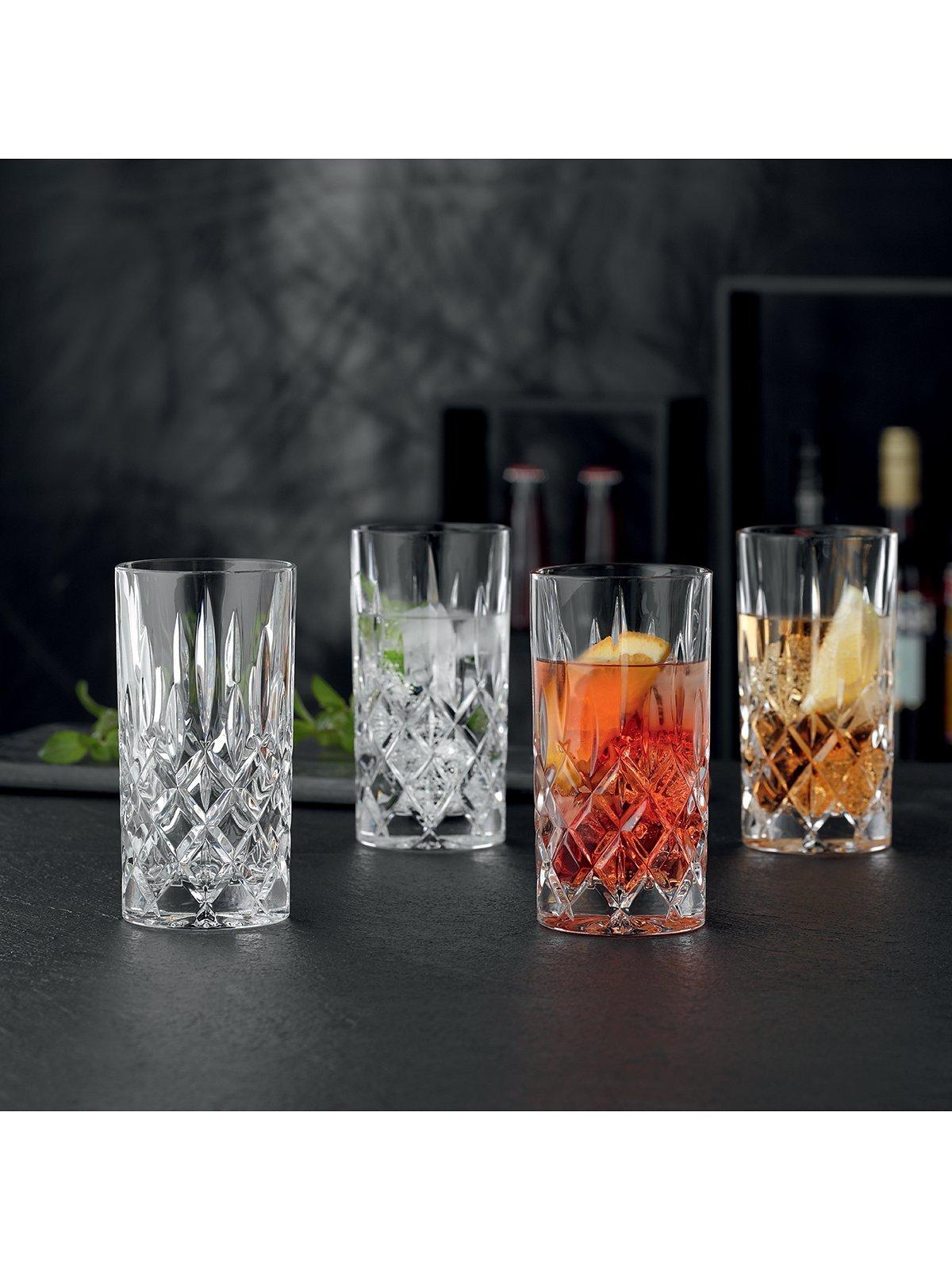 Nachtmann highball crystal glass set 375ml (British brand)