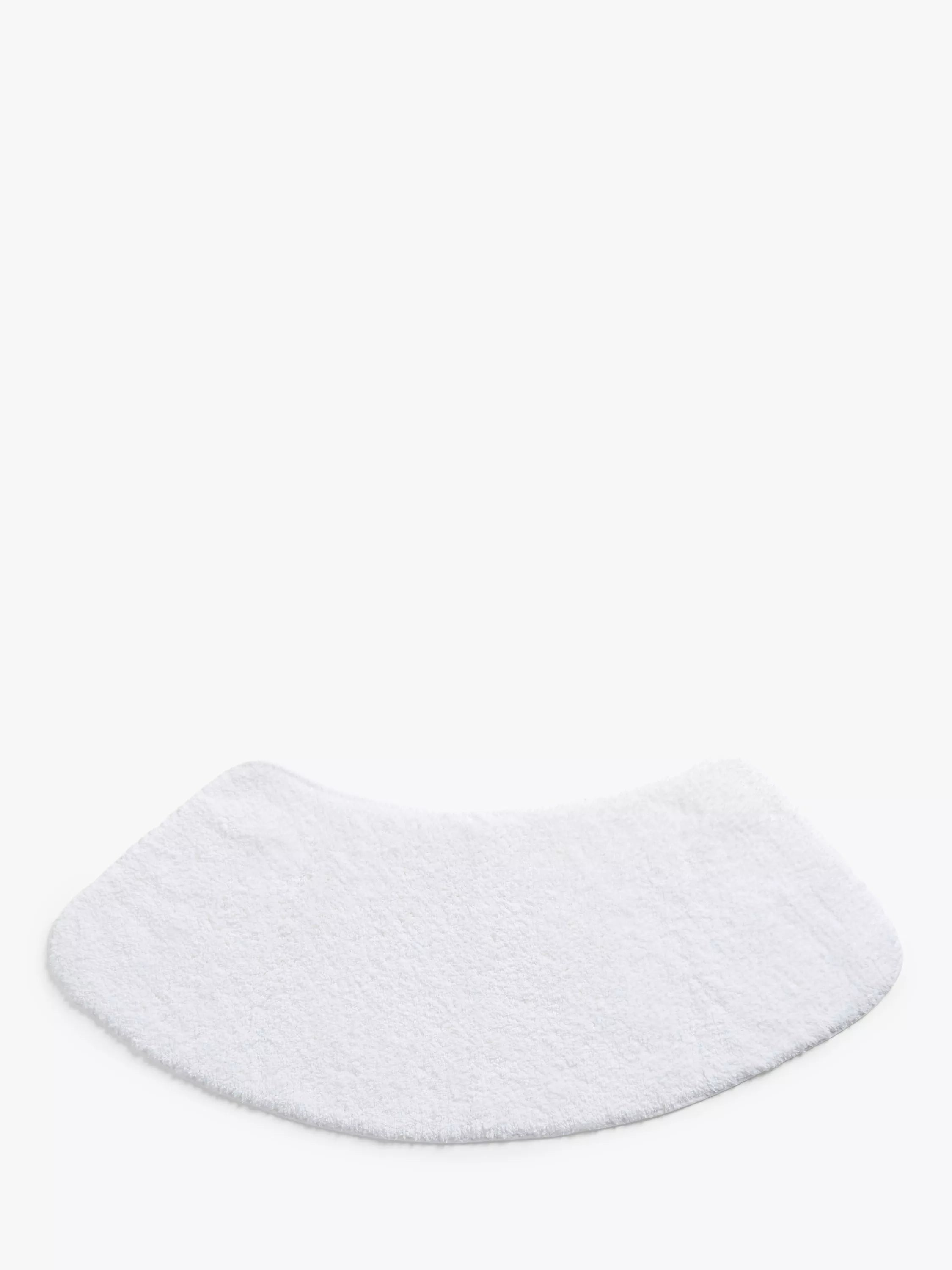 John Lewis Micro-Fresh Deep Pile Curve Bath Mat