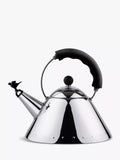 Alessi stovetop kettle 2L stainless steel bird whistle, UK version