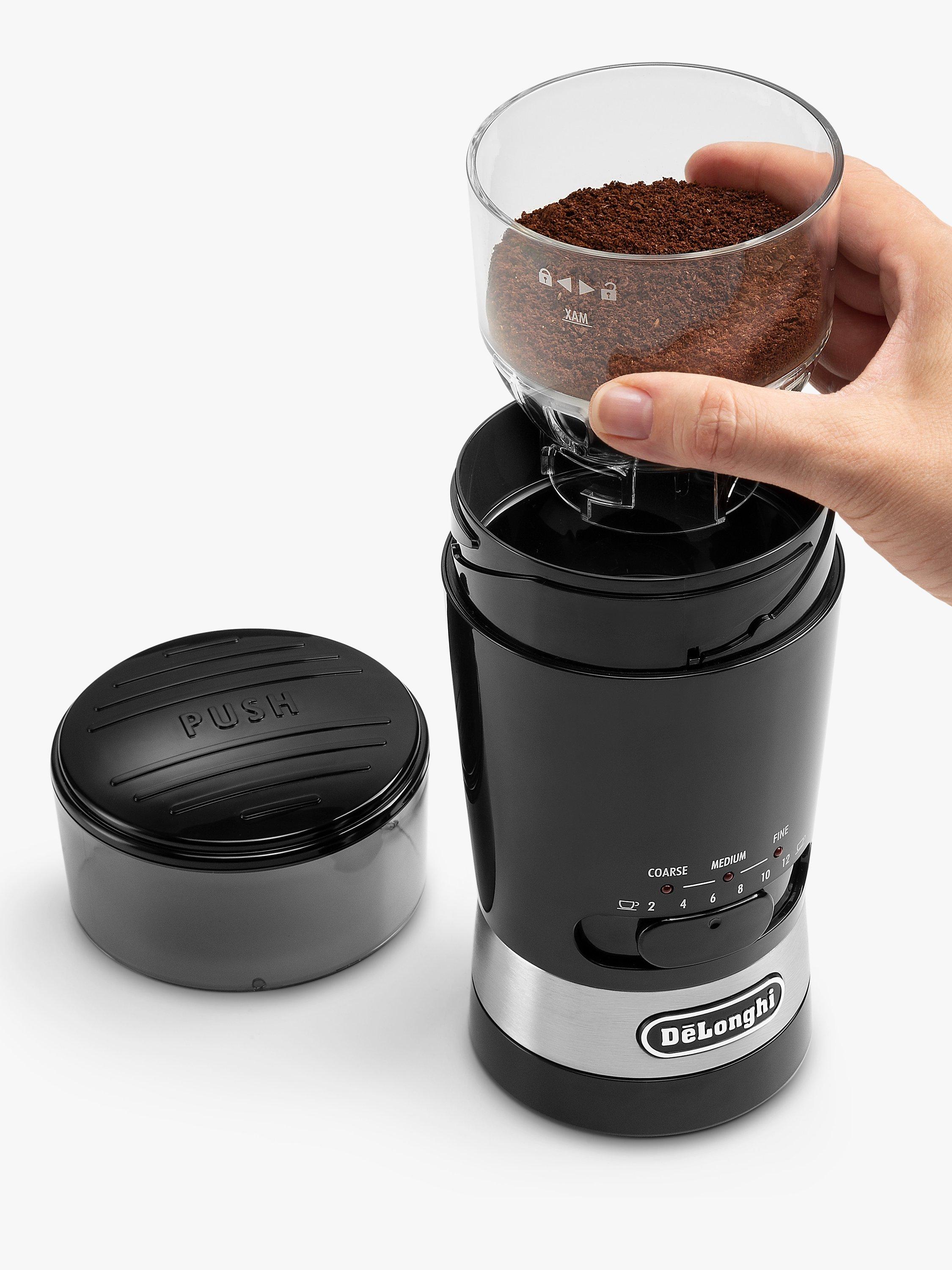 De'Longhi KG210 coffee blade grinder with 90g hopper - British product
