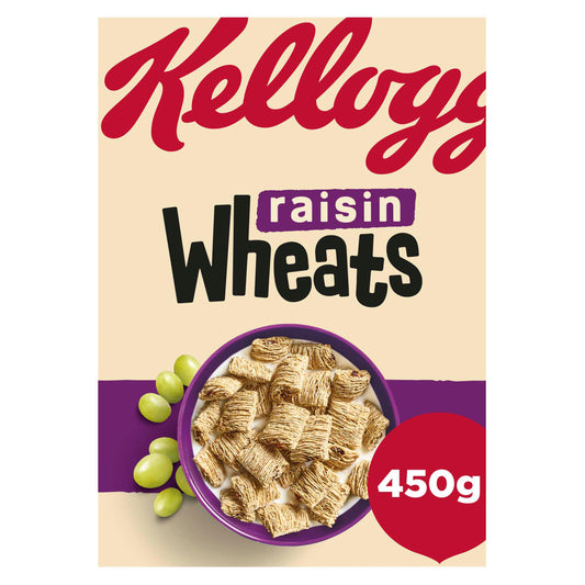 Kellogg’s Raisin Wheats Cereal 450g cereals Sainsburys   