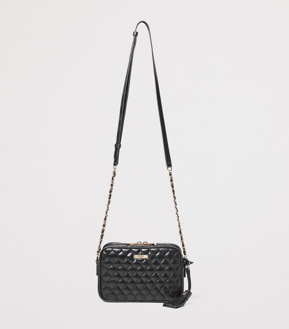 Aspinal of London Alice leather cross-body bag - British product