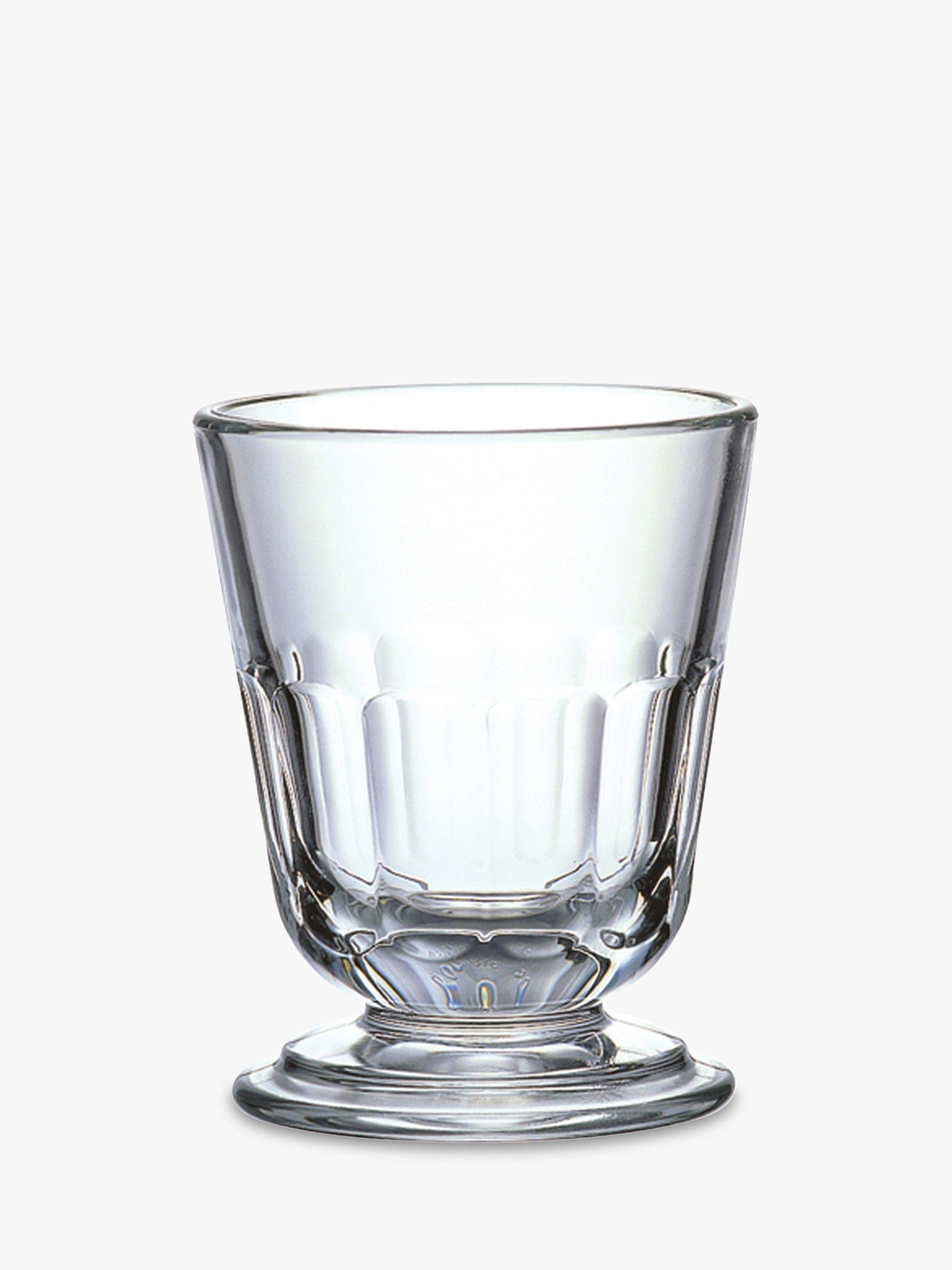 Set of six La Rochère Perigord glass tumblers, 260ml capacity, UK version