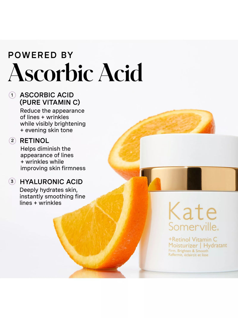 Kate Somerville Retinol Vitamin C Moisturiser 50ml, UK version