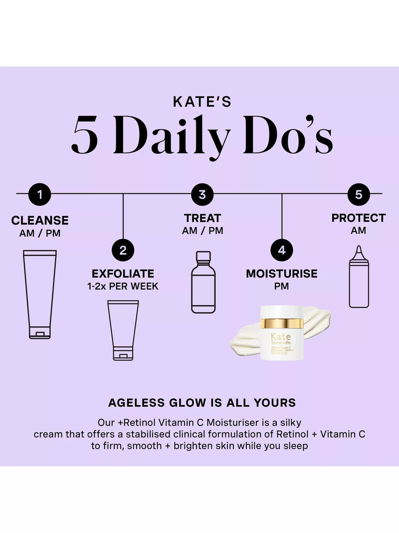 Kate Somerville Retinol Vitamin C Moisturiser 50ml, UK version