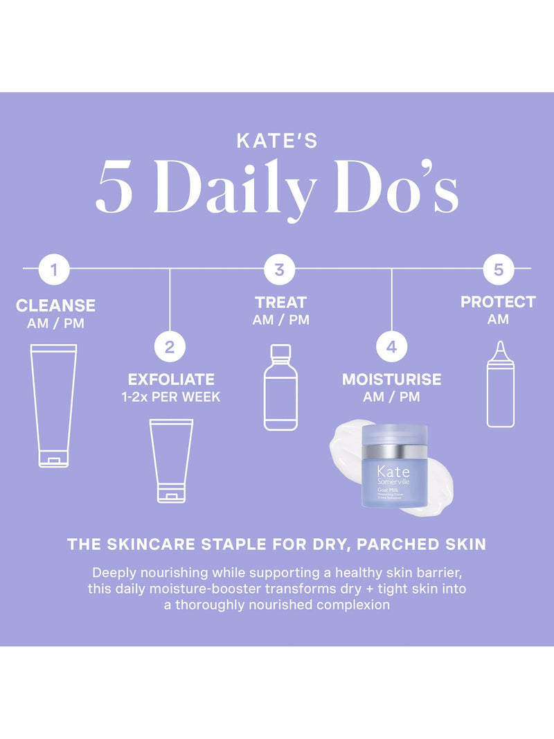 Kate Somerville goat milk moisturising cream 50ml, UK version