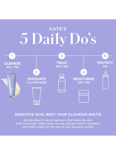 John Lewis Goat Milk Moisturising Face Cleanser 120ml- Buy online at McGrocer