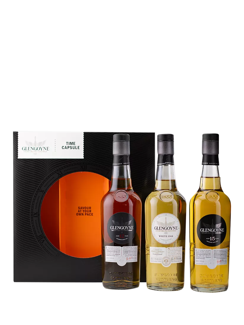 Glengoyne whisky gift pack assorted single malts 3x 20cl - British product